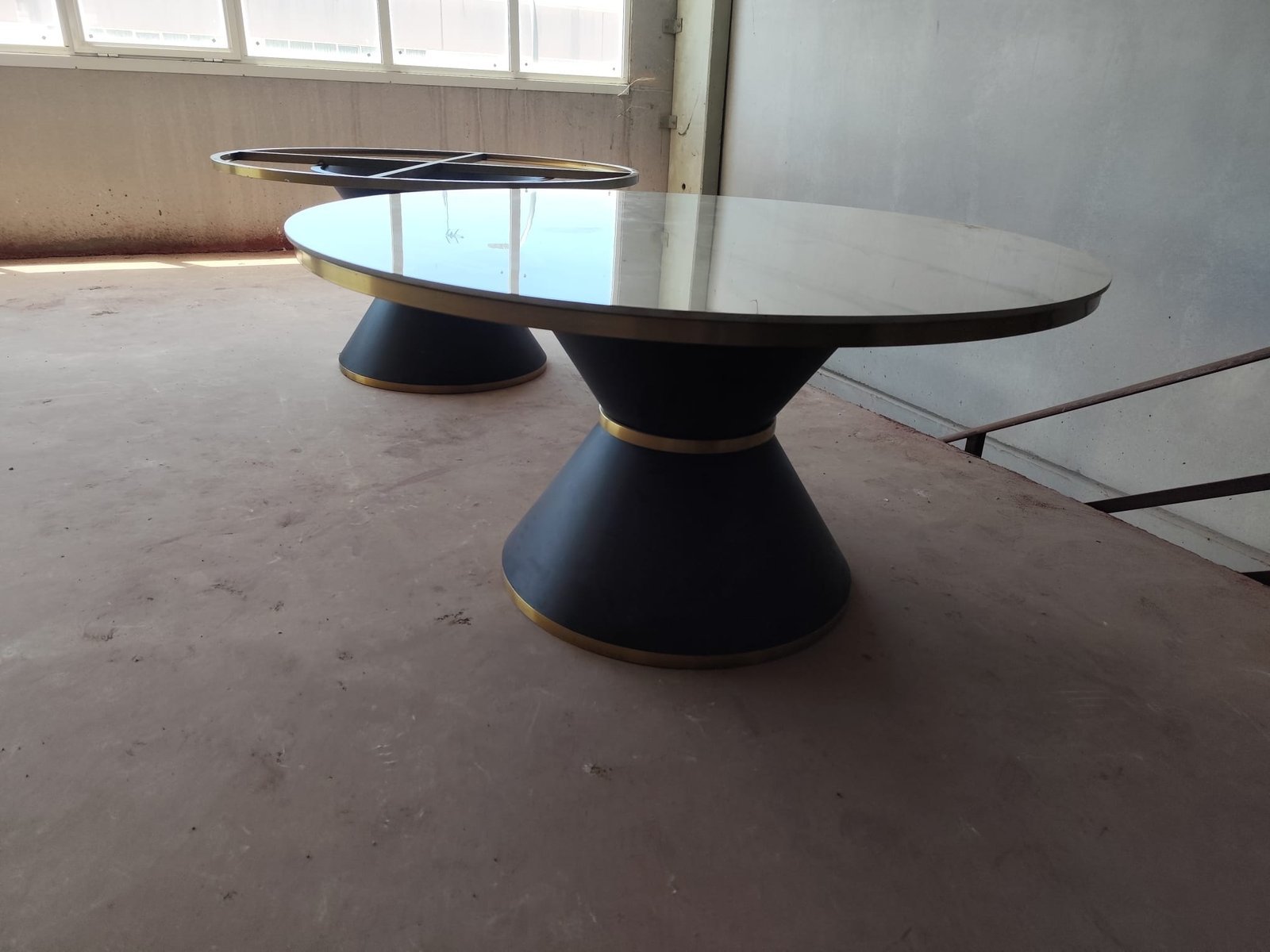 Mesa Comedor Moderna Plato Giratorio - Imagen 5