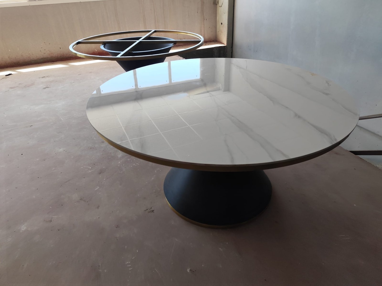 Mesa Comedor Moderna Plato Giratorio - Imagen 6